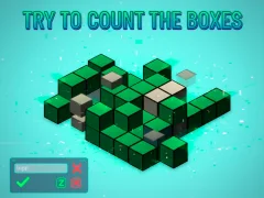 Игра Обидете се да ги броите кутиите онлајн