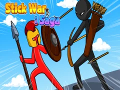 Игра Stickman War: Saga онлајн