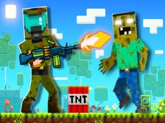 Игра Нуб против зомби. Авантурите во занданите онлајн Игра Нуб против зомби. Авантурите во занданите онлајн