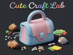 Игра Cute Craft Lab онлајн