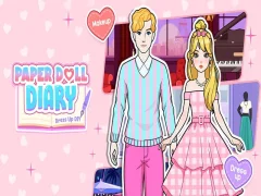 Игра Дневник за кукли за хартија: облека за DIY онлајн