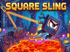 Игра Square Sling онлајн