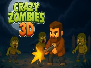 Игра Луди зомби 3Д онлајн