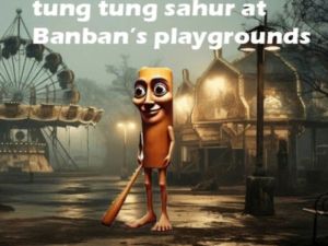 Игра Тунг Тунг Сахур на игралиштата на Банбан онлајн