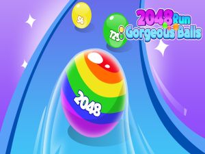 Игра 2048 лансираат прекрасни топки онлајн