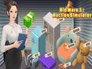 Игра Симулатор на аукција 1 војна за обложување онлајн