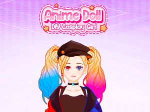 Игра DIY аниме кукла за девојче од косплеј онлајн