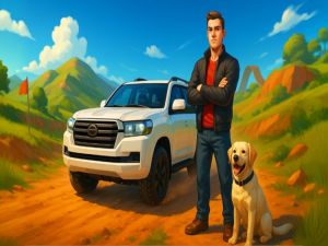 Игра SUV возач Land Cruiser онлајн