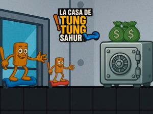 Игра Во куќата Тунг Тунг Сахура онлајн