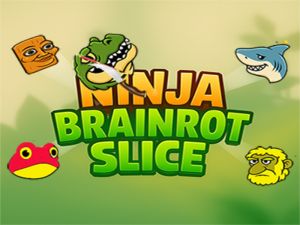 Игра Парчиња за исекување на нинџа мозоци онлајн