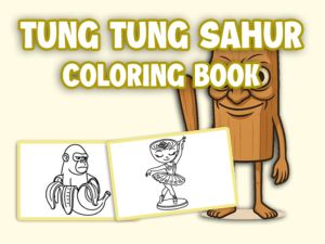 Игра Тунг Тунг Сахур: Книга за боење онлајн