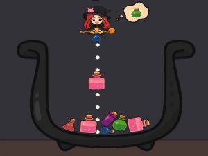 Игра Спојувањето на напивките на вештерката онлајн