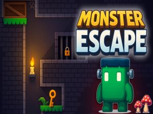 Игра Бегството на чудовиштето онлајн