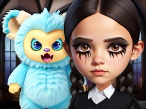 Игра Омилена играчка на мрачна принцеза онлајн