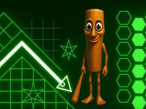 Игра Тунг Тунг Сахур: Геометрија на цртичката онлајн