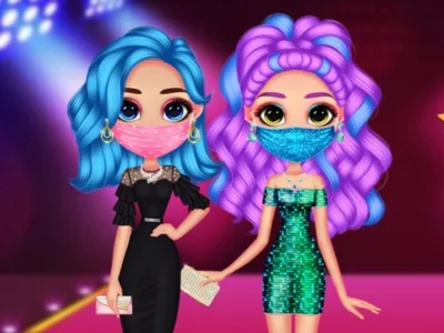 Игра Мојот глам изглед во карантин онлајн