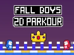 Игра Паднати Момчиња 2D Паркур онлајн