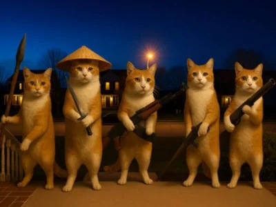 Игра Мачка со пиштол Clicker Evolution онлајн