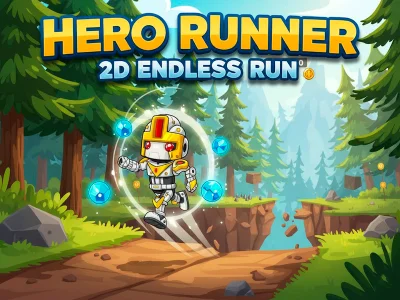 Игра Running Hero 2D бескрајно трчање онлајн