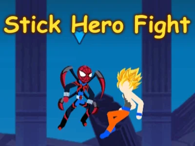Игра Борба со херој на Stickman онлајн
