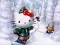 Игра Пъзл за Божиќ Hello Kitty онлајн