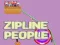Игра Луѓе на Zipline онлајн