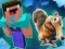 Игра Noob Parkour: Снежна Ера онлајн
