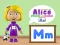 Игра Светот на Алисa Главни и Мали Писма онлајн