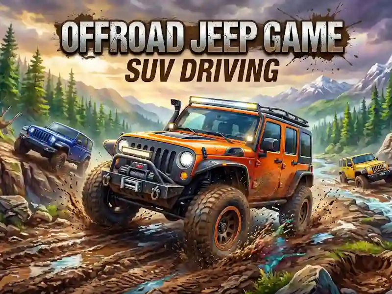 Игра Offroad Jeep Game SUV Driving онлајн
