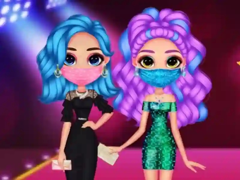 Игра Мојот глам изглед во карантин онлајн