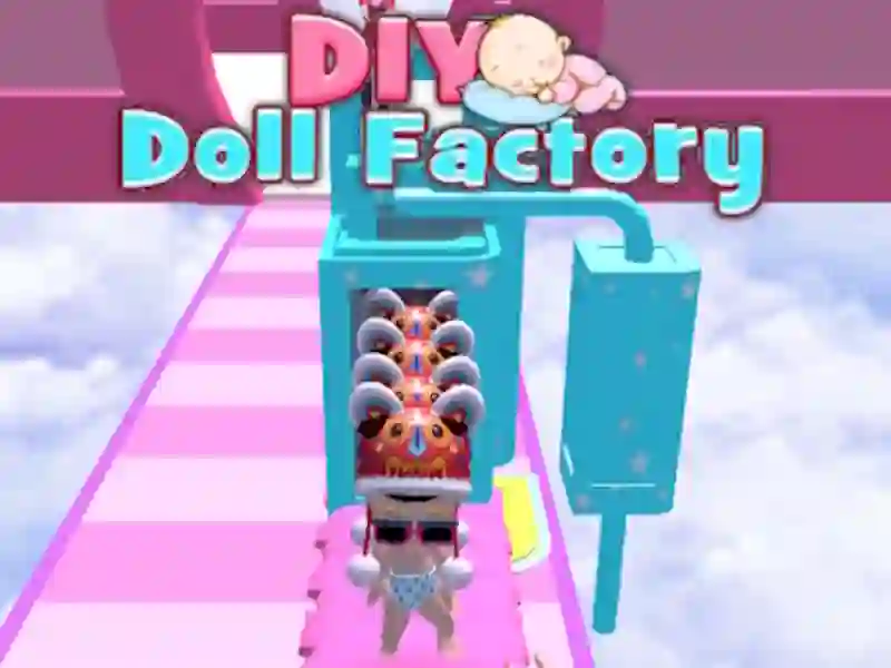 Игра DIY: фабрички кукли онлајн Игра DIY: фабрички кукли онлајн
