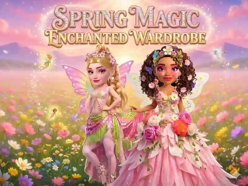 Игра Spring Magic Enchanted Wardrobe онлајн