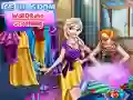 Игра Чистење на гардеробата на Леденото кралство онлајн Игра Чистење на гардеробата на Леденото кралство онлајн