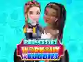 Игра Принцези Пријателки за Вежбање онлајн