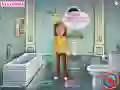 Игра Чистење на бањата на Рејли онлајн Игра Чистење на бањата на Рејли онлајн