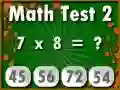 Игра Тест по Математика 2 онлајн