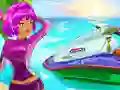 Игра Девојчињата Поправуваат: Ски Џетот на Аманда онлајн Игра Девојчињата Поправуваат: Ски Џетот на Аманда онлајн