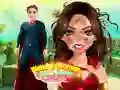 Игра Нега на лицето Wonder Woman онлајн Игра Нега на лицето Wonder Woman онлајн
