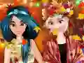 Игра Есенски бал на колеџот Принцес онлајн Игра Есенски бал на колеџот Принцес онлајн