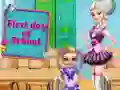 Игра Првиот ден на училиште онлајн