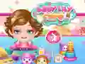 Игра Грижа за Бебе Лили онлајн Игра Грижа за Бебе Лили онлајн