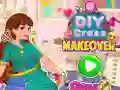 Игра DIY Преобликување на Фустан онлајн Игра DIY Преобликување на Фустан онлајн