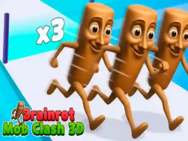 Игра Италијански Brainrot: Mob Clash 3D онлајн