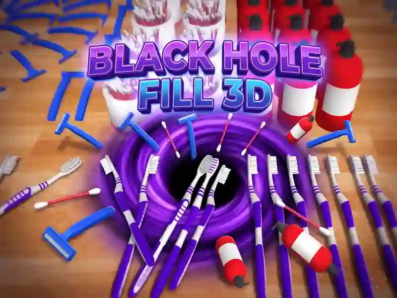 Игра Black Hole Fill 3D онлајн