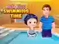 Игра Бебе Хејзл: Време за Пливање онлајн Игра Бебе Хејзл: Време за Пливање онлајн