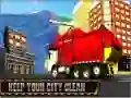Игра Вистински камион за отпад онлајн