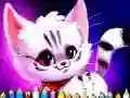 Игра Слатка Мачка Бојадисување онлајн Игра Слатка Мачка Бојадисување онлајн