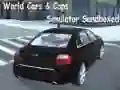 Игра Светски Автомобили и Полиција Симулатор во Sandbox онлајн