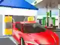 Игра Бензинска Пумпа: Паркирање на Автомобили онлајн