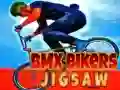 Игра BMX Бициклисти Пазл онлајн Игра BMX Бициклисти Пазл онлајн